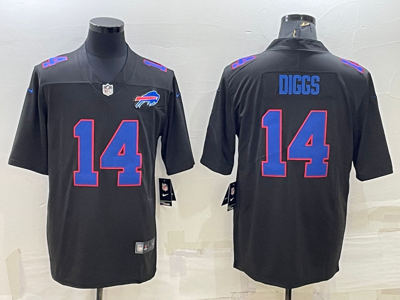 Men's Buffalo Bills #14 Stefon Diggs Black Vapor Untouchable Limited Stitched Jersey Men's Buffalo Bills #14 Stefon Diggs Black Vapor Untouchable Limited Stitched Jersey